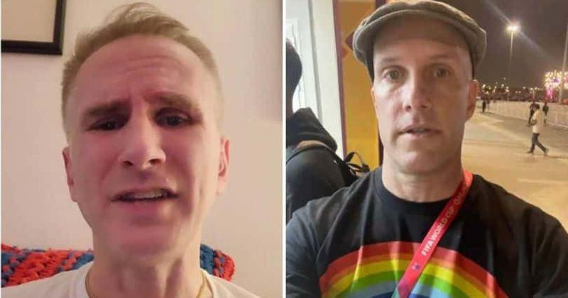 Grant Wahl (phải) và anh trai Eric Wahl