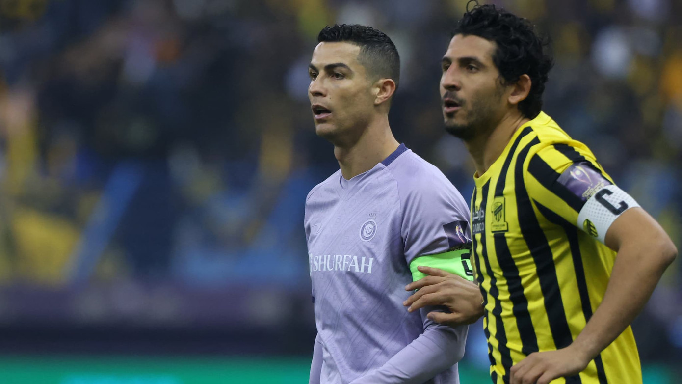 Đối thủ kèm Ronaldo rất rát khiến anh không có nhiều cơ hội