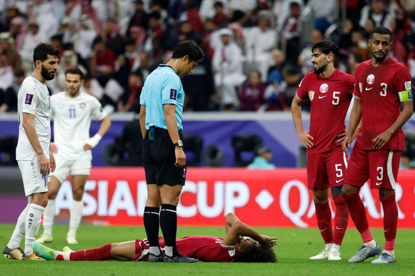 Qatar thắng Uzbekistan sau loạt luân lưu ảnh 26