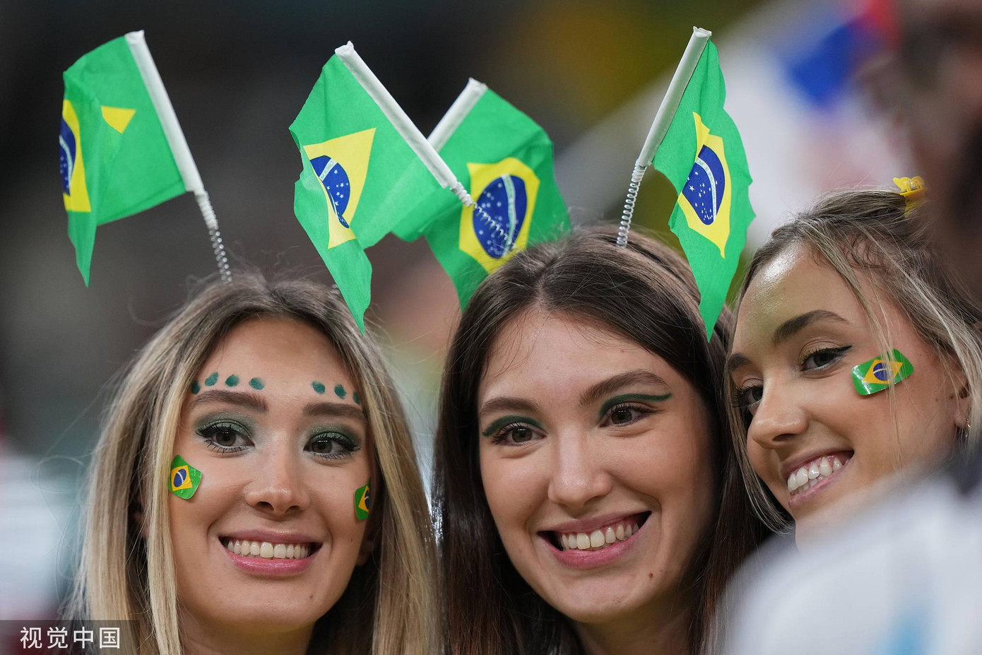 Tại World Cup, dĩ nhiên không thể thiếu dàn CĐV hùng hậu đến từ Brazil