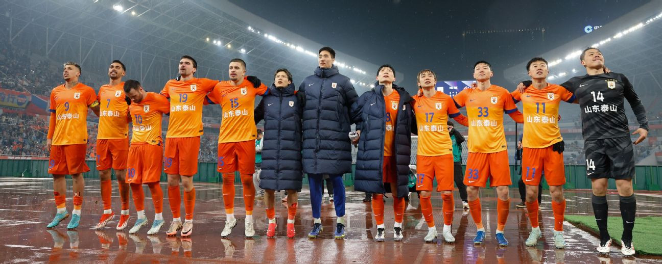 CLB Shandong Taishan bỏ Cúp C1 châu Á khiến Trung Quốc mất 1 suất dự sân chơi mùa sau CLB Shandong Taishan bỏ Cúp C1 châu Á khiến Trung Quốc mất 1 suất dự sân chơi mùa sau