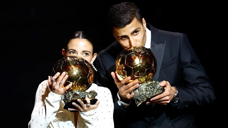 Cả hai cầu thủ giành Quả bóng vàng 2024 đều thuộc về Tây Ban Nha Cả hai cầu thủ giành Quả bóng vàng 2024 đều thuộc về Tây Ban Nha