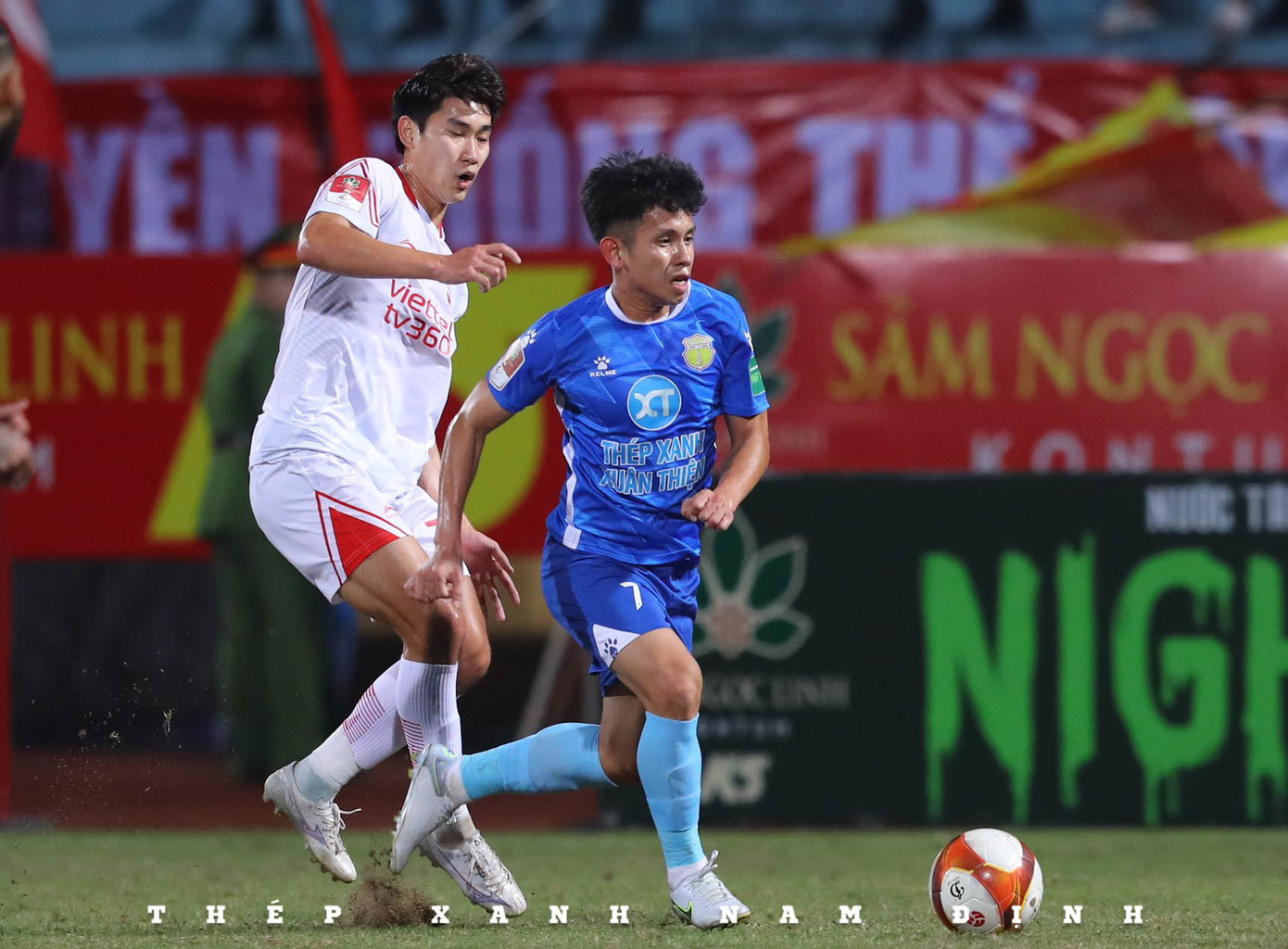 Nam Định chỉ phòng ngự tốt chứ tấn công chưa hay