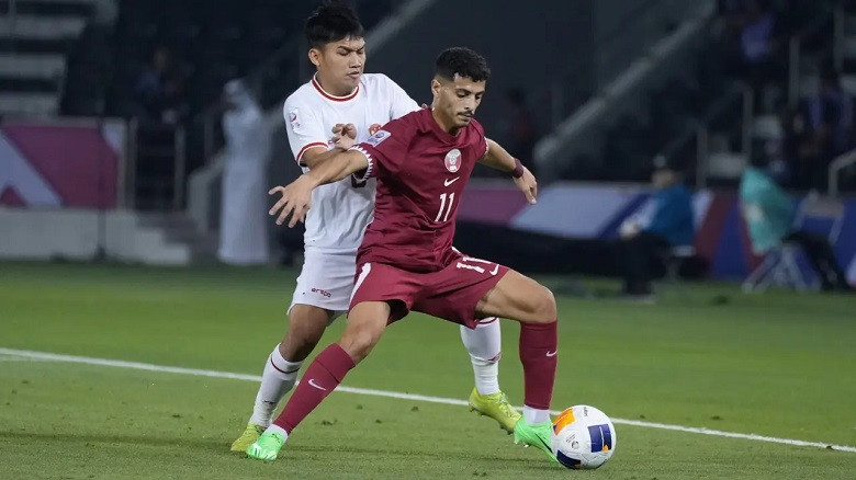 U23 Indonesia thua U23 Qatar với 2 thẻ đỏ trực tiếp ảnh 10