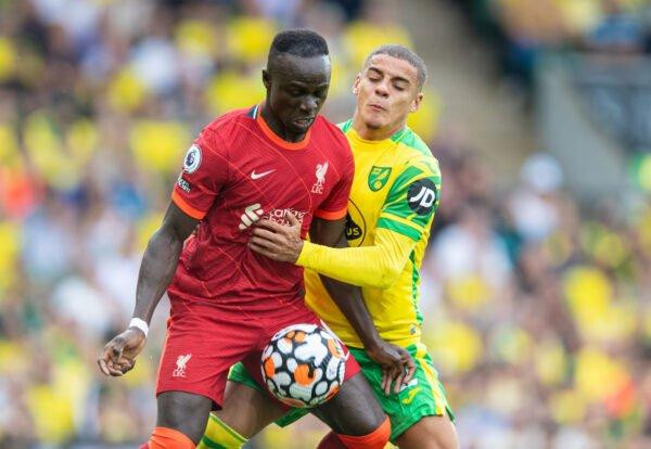 Norwich chỉ gây ra đôi chút khó khăn cho Liverpool ở hiệp 1