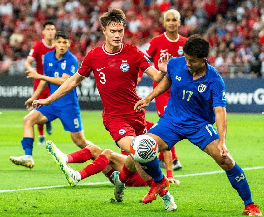 Singapore đã bất ngờ gỡ hòa 1-1 trước Thái Lan nhưng không thể bảo vệ thành quả