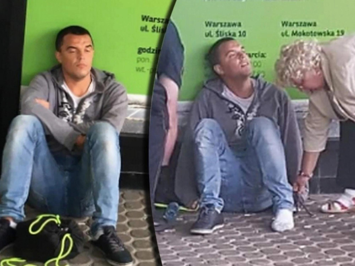 Janczyk từng phải sống lang thang trên phố