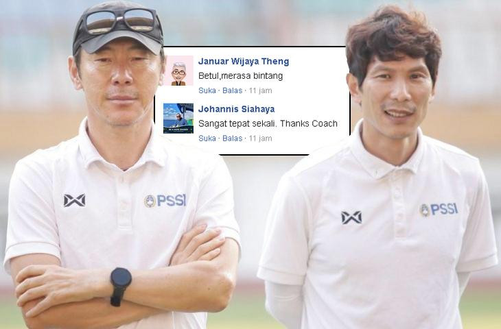 Rất nhiều CĐV Indonesia ủng hộ những nhận xét của HLV Gong Oh-kyun (phải) Rất nhiều CĐV Indonesia ủng hộ những nhận xét của HLV Gong Oh-kyun (phải)