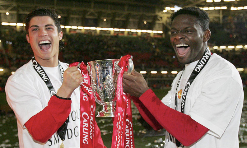 Ronaldo và Saha từng có 4 năm làm đồng đội