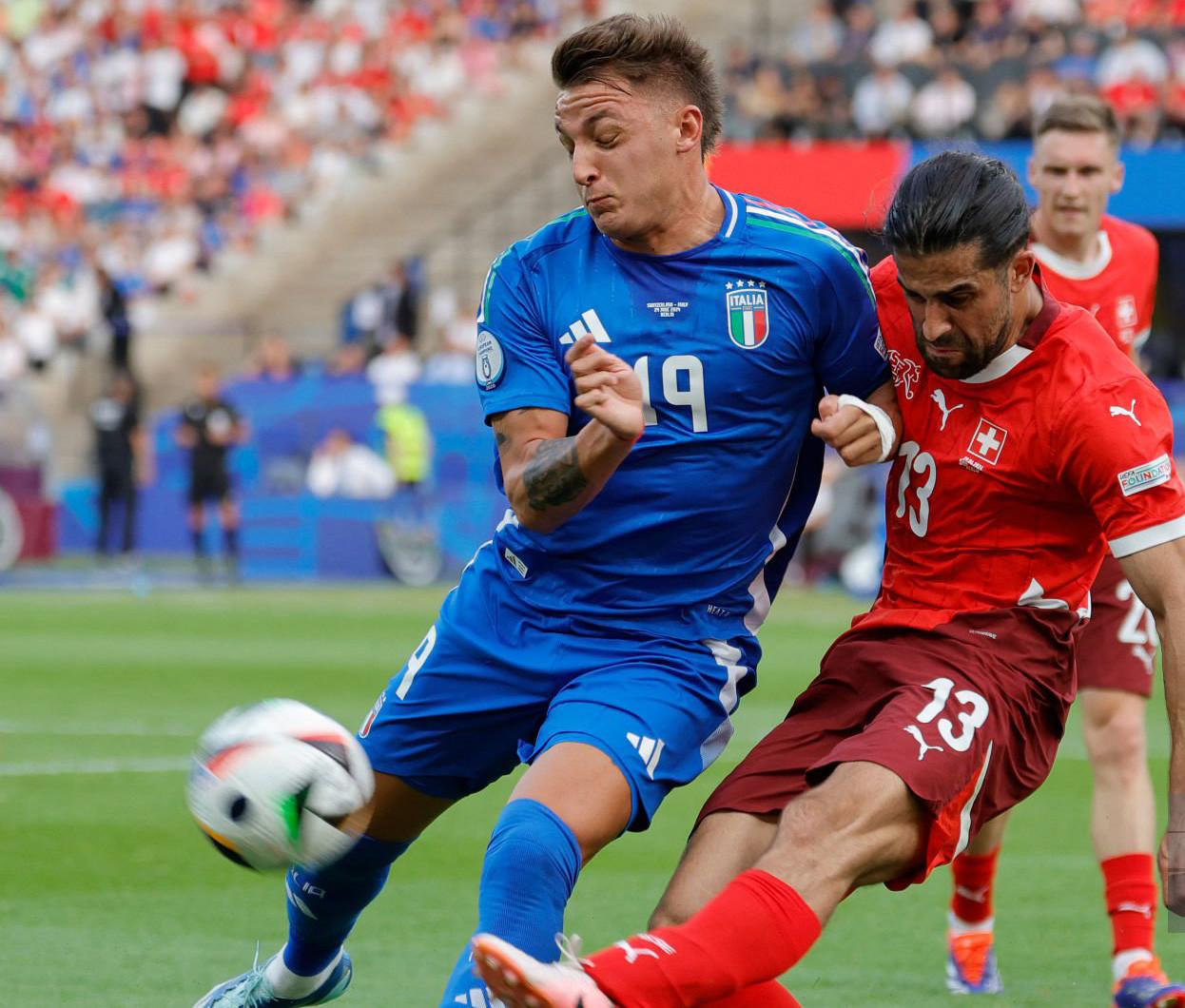 Thụy Sỹ gây sốc, loại nhà đương kim vô địch Italia với chiến thắng 2-0 ảnh 26 Thụy Sỹ gây sốc, loại nhà đương kim vô địch Italia với chiến thắng 2-0 ảnh 26
