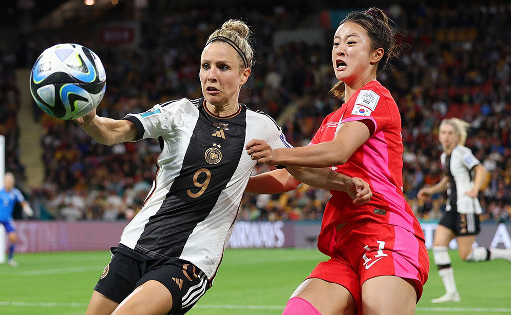 Đức bất lực trước hàng thủ Hàn Quốc Đức bất lực trước hàng thủ Hàn Quốc