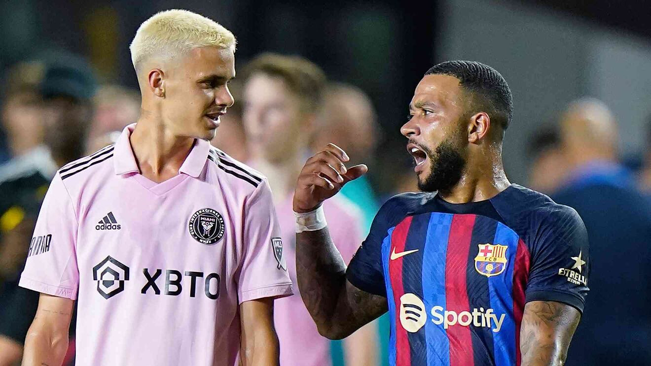 Romeo Beckham từng đọ sức Barca trong trận giao hữu hồi hè 2022 Romeo Beckham từng đọ sức Barca trong trận giao hữu hồi hè 2022