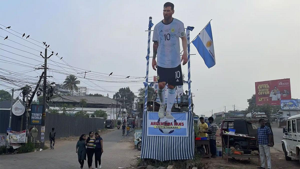 Các CĐV Ấn Độ rất hâm mộ Messi và ĐT Argentina Các CĐV Ấn Độ rất hâm mộ Messi và ĐT Argentina