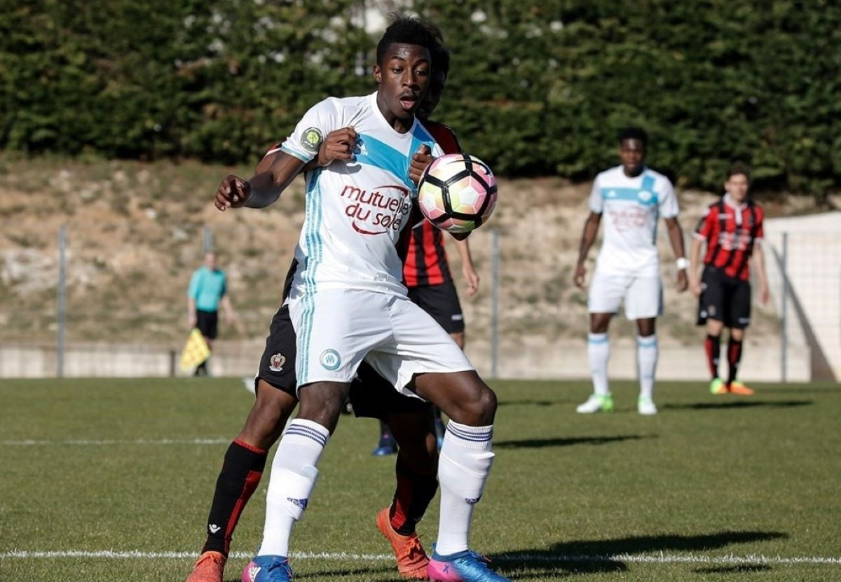 Mendy khi còn khoác áo đội trẻ Marseille Mendy khi còn khoác áo đội trẻ Marseille