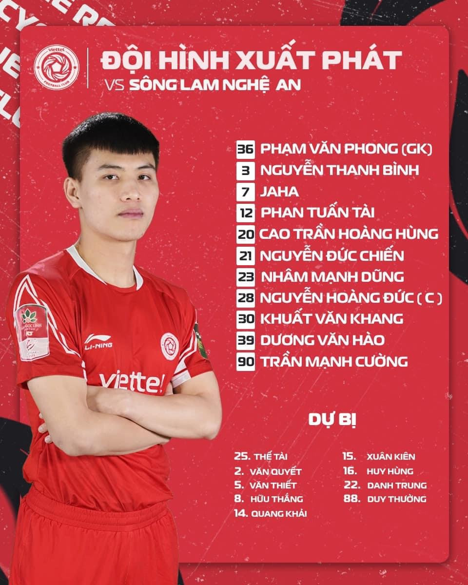 Hoàng Đức rực sáng, Viettel đánh bại SLNA 3-0 ảnh 1