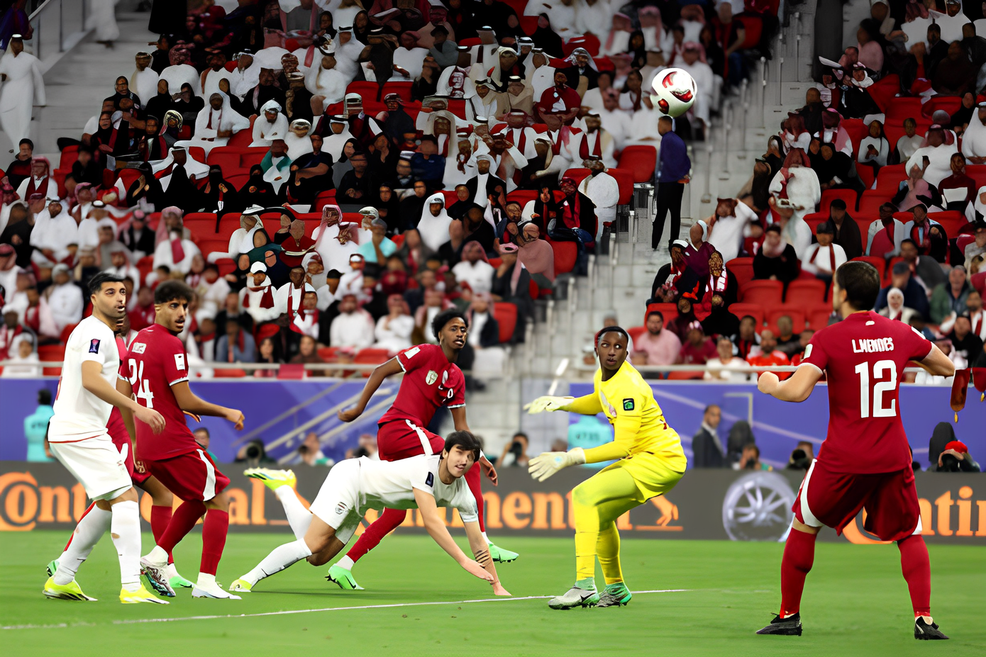 Ngược dòng kịch tính hạ Iran 3-2, Qatar vào chung kết Asian Cup 2023 ảnh 8 Ngược dòng kịch tính hạ Iran 3-2, Qatar vào chung kết Asian Cup 2023 ảnh 8