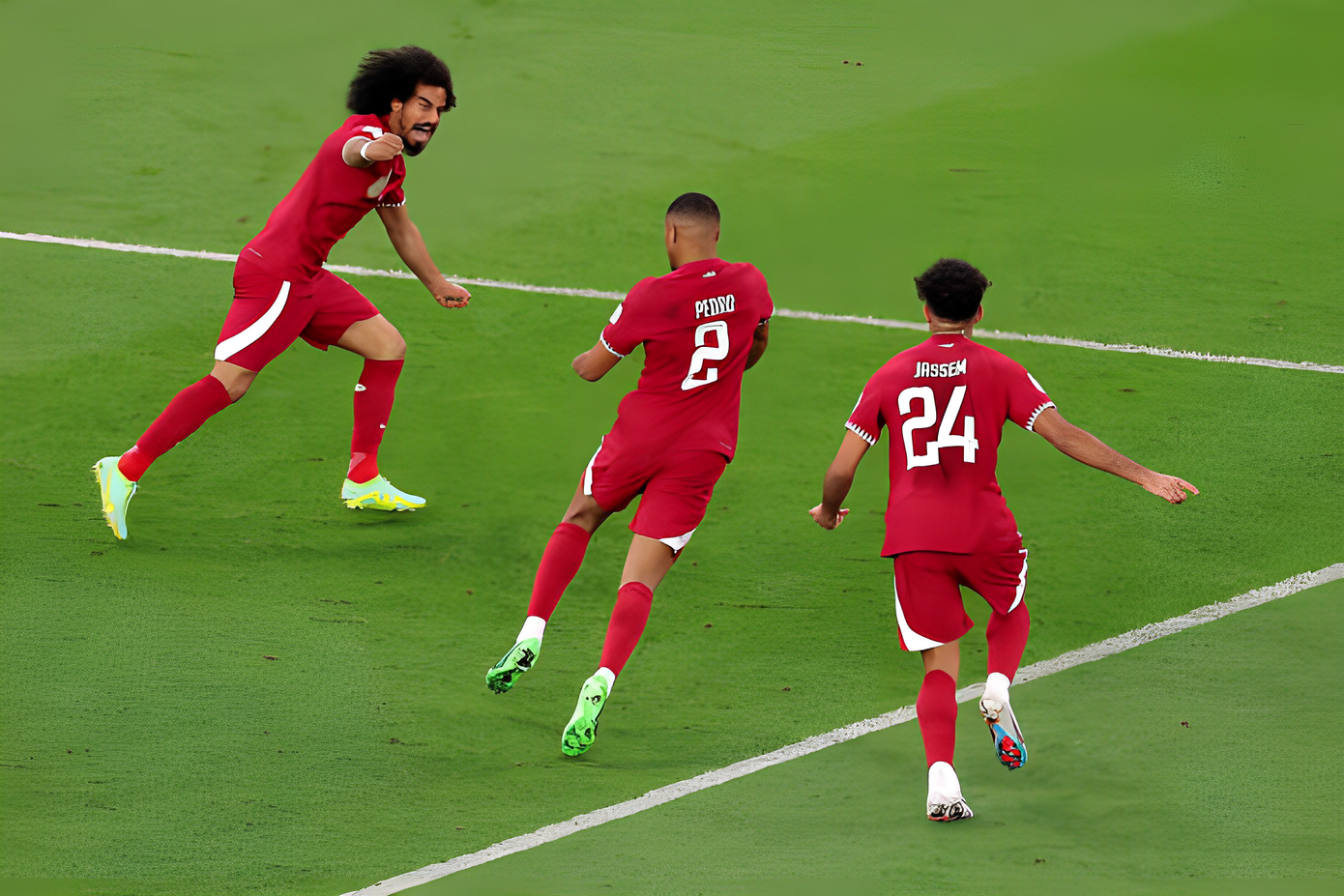 Ngược dòng kịch tính hạ Iran 3-2, Qatar vào chung kết Asian Cup 2023 ảnh 18 Ngược dòng kịch tính hạ Iran 3-2, Qatar vào chung kết Asian Cup 2023 ảnh 18