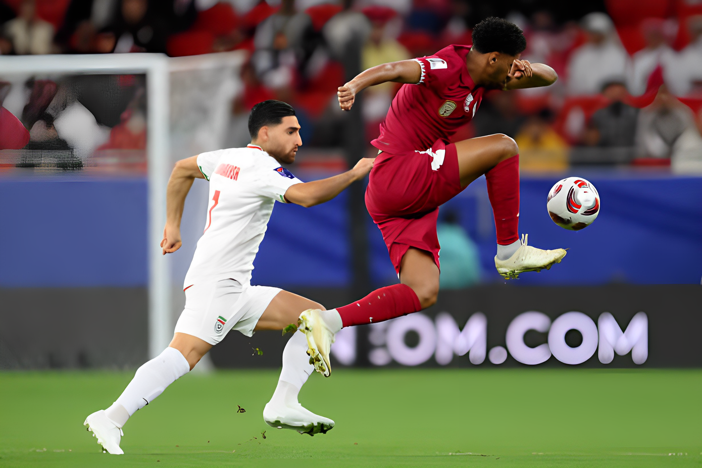 Ngược dòng kịch tính hạ Iran 3-2, Qatar vào chung kết Asian Cup 2023 ảnh 11 Ngược dòng kịch tính hạ Iran 3-2, Qatar vào chung kết Asian Cup 2023 ảnh 11