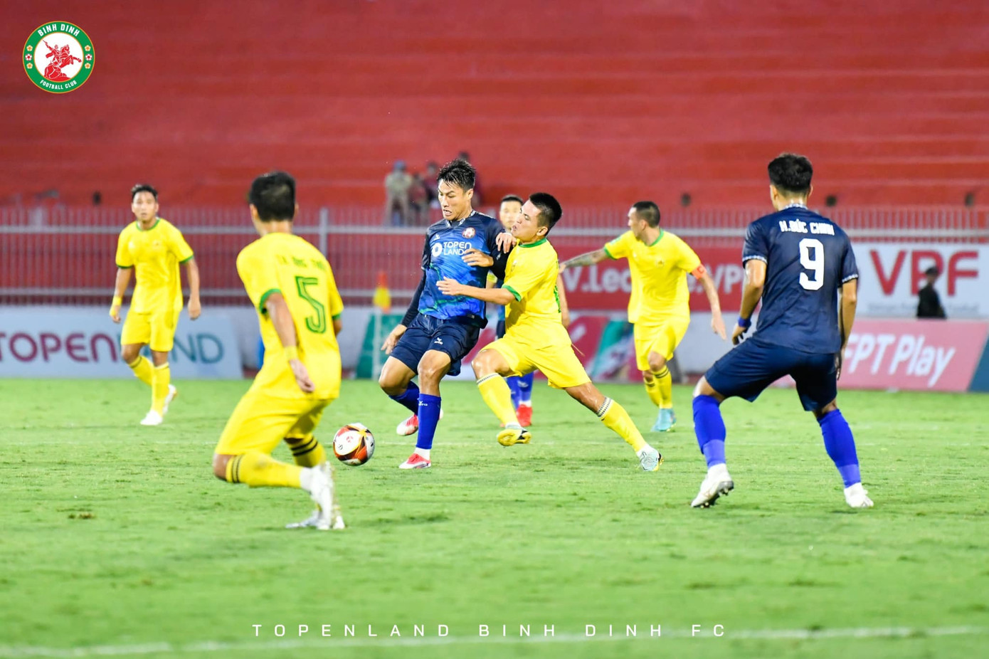 Bình Định sẽ nắm cơ hội để giành chiến thắng (ảnh: Topenland Bình Định)