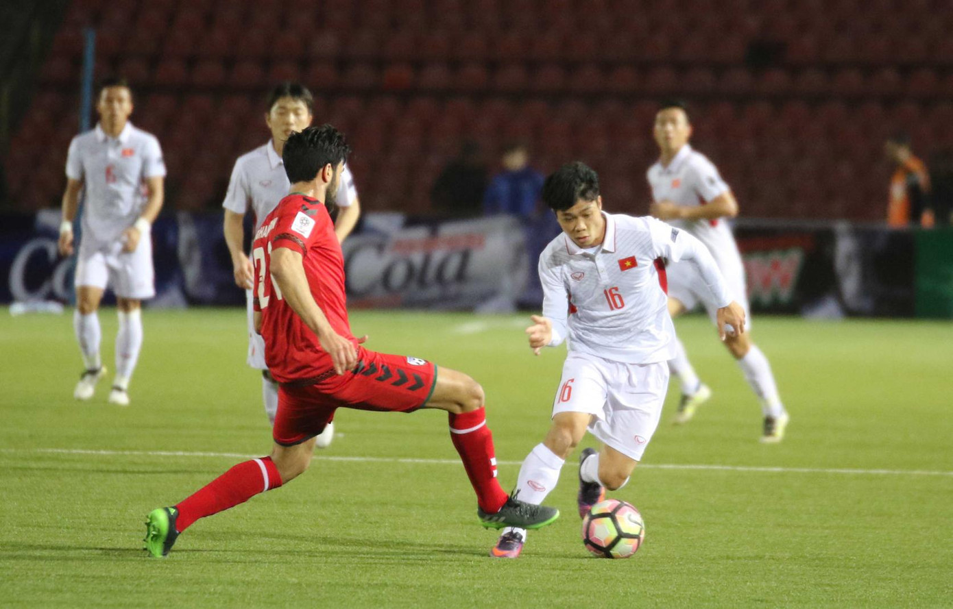 Công Phượng và ĐT Việt Nam từng gặp Afghanistan Công Phượng và ĐT Việt Nam từng gặp Afghanistan