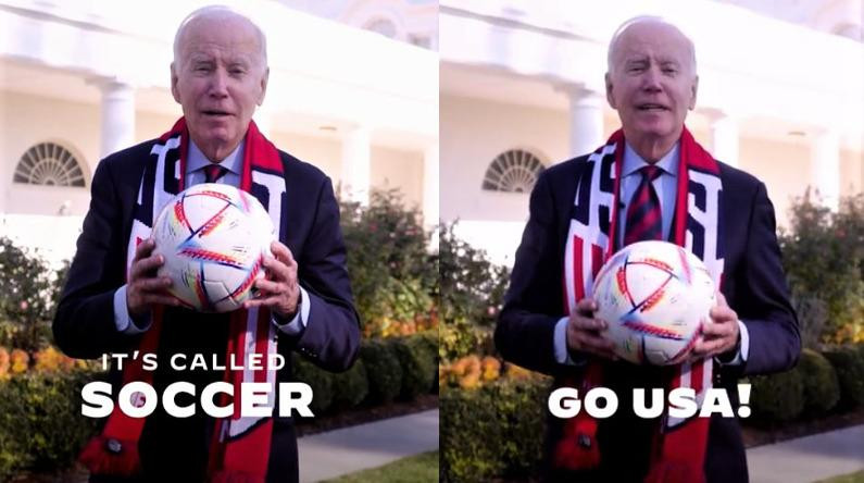 Đoạn video khích lệ tinh thần ĐT Mỹ của tổng thống Biden