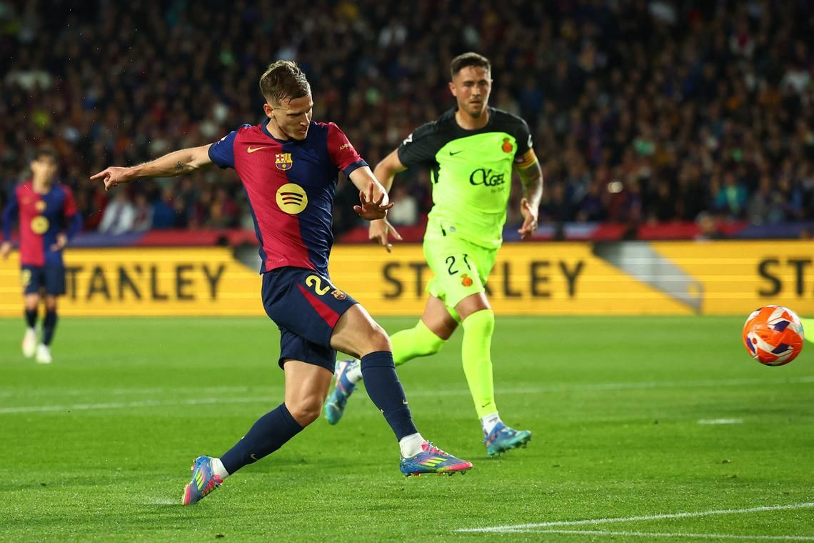 Barca sút tới 40 lần nhưng chỉ vào 1