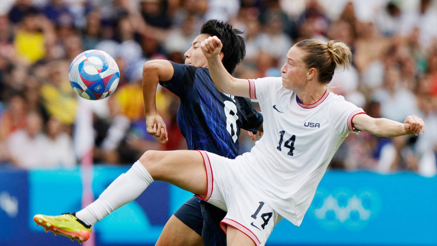 Tuyển nữ Mỹ giành vé vào bán kết bóng đá nữ Olympic Paris 2024 sau 120 phút ảnh 7
