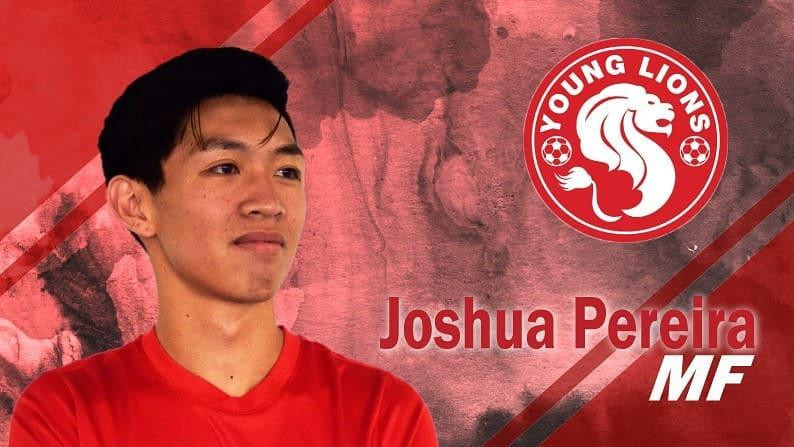 Joshua Pereira là một trong số nhiều cầu thủ mới của ĐT Singapore Joshua Pereira là một trong số nhiều cầu thủ mới của ĐT Singapore