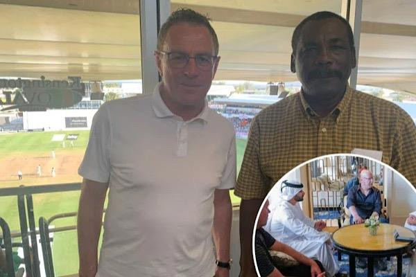 Rangnick đang có mặt tại Barbados