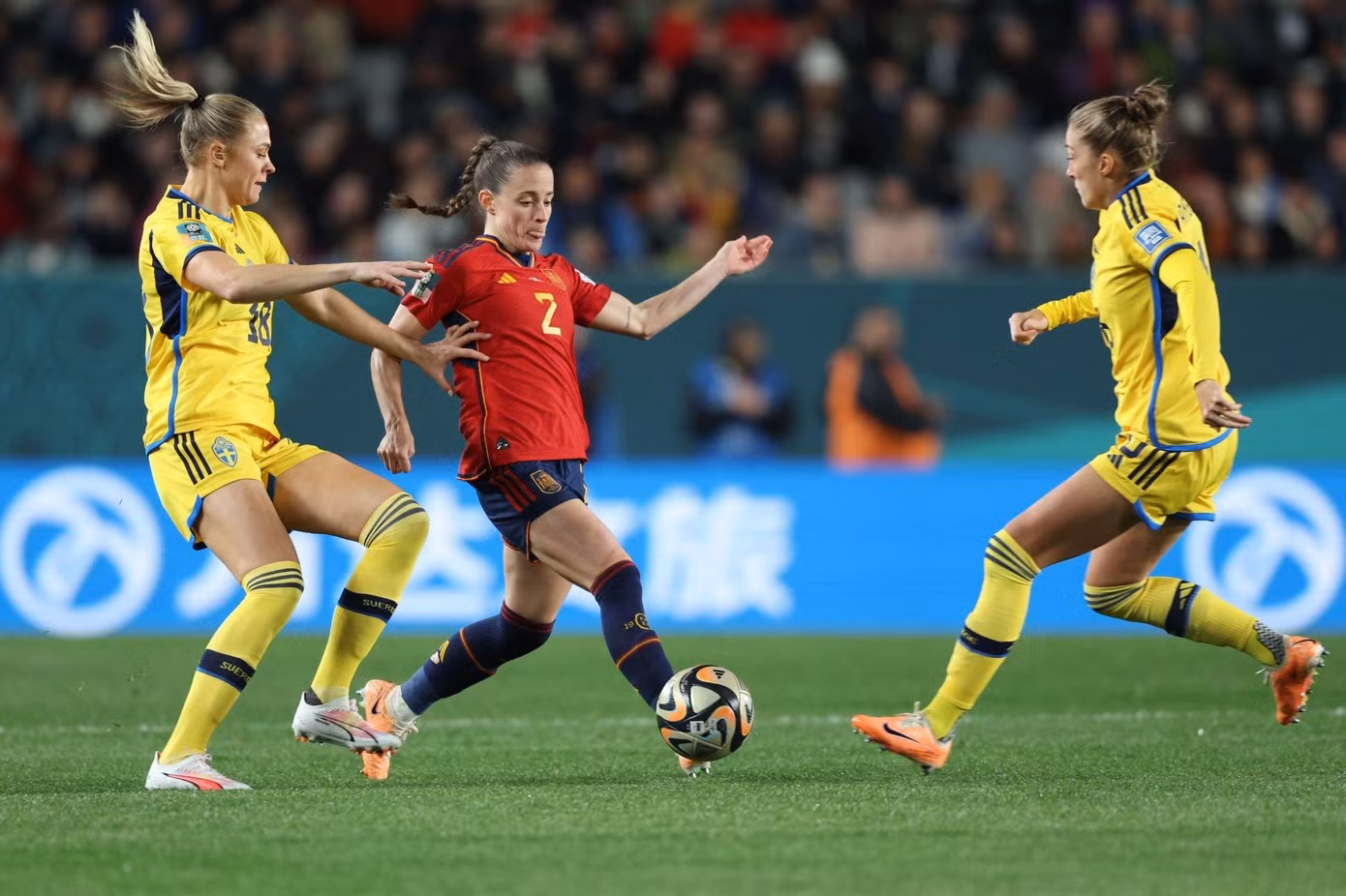 Đánh bại Thụy Điển 2-1 trong 10 phút cuối điên rồ, nữ Tây Ban Nha lần đầu vào chung kết World Cup ảnh 9