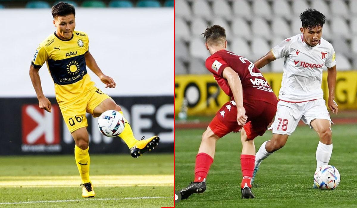 Quang Hải và Witan đang là những cầu thủ Đông Nam Á được quan tâm nhất khi thi đấu tại châu Âu