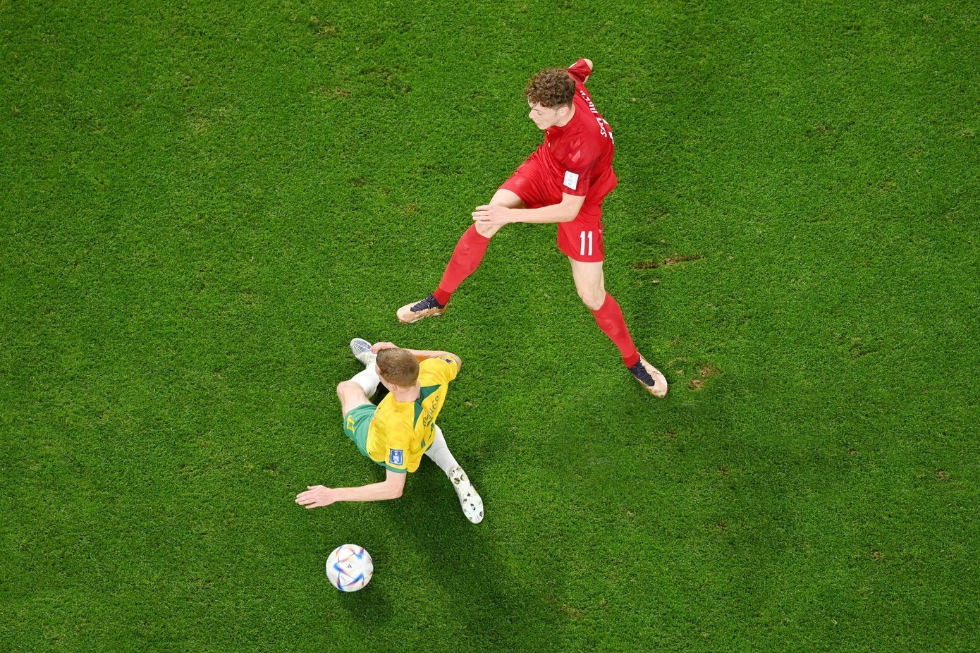 World Cup 2022: Australia gây chấn động, hạ Đan Mạch để vào vòng 1/8 ảnh 12