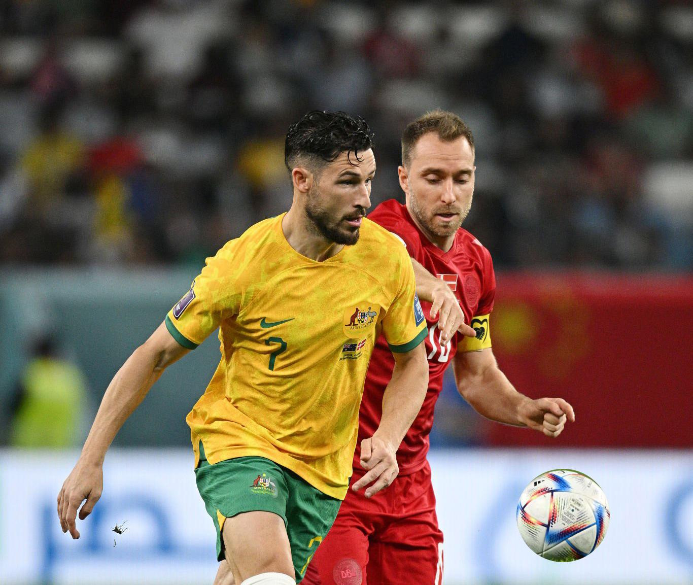 World Cup 2022: Australia gây chấn động, hạ Đan Mạch để vào vòng 1/8 ảnh 13