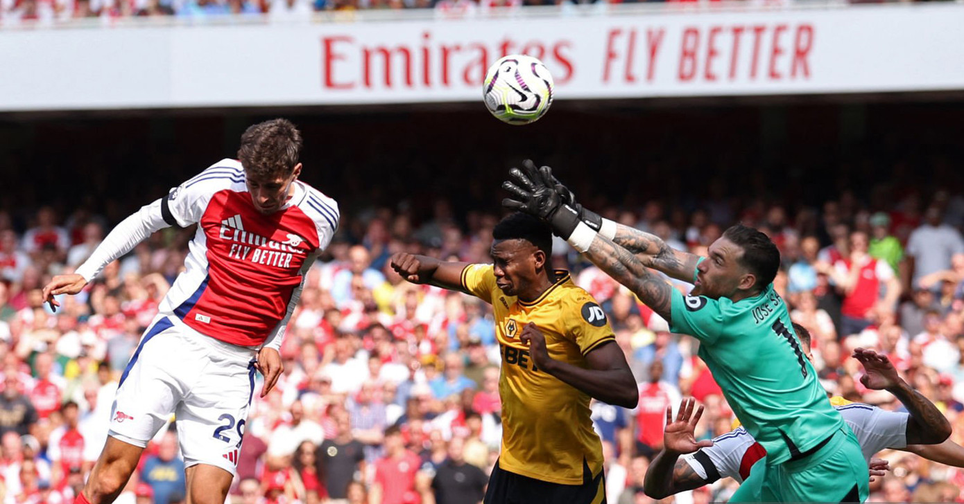 Arsenal thắng trận ra quân giải Ngoại hạng Anh ảnh 5 Arsenal thắng trận ra quân giải Ngoại hạng Anh ảnh 5