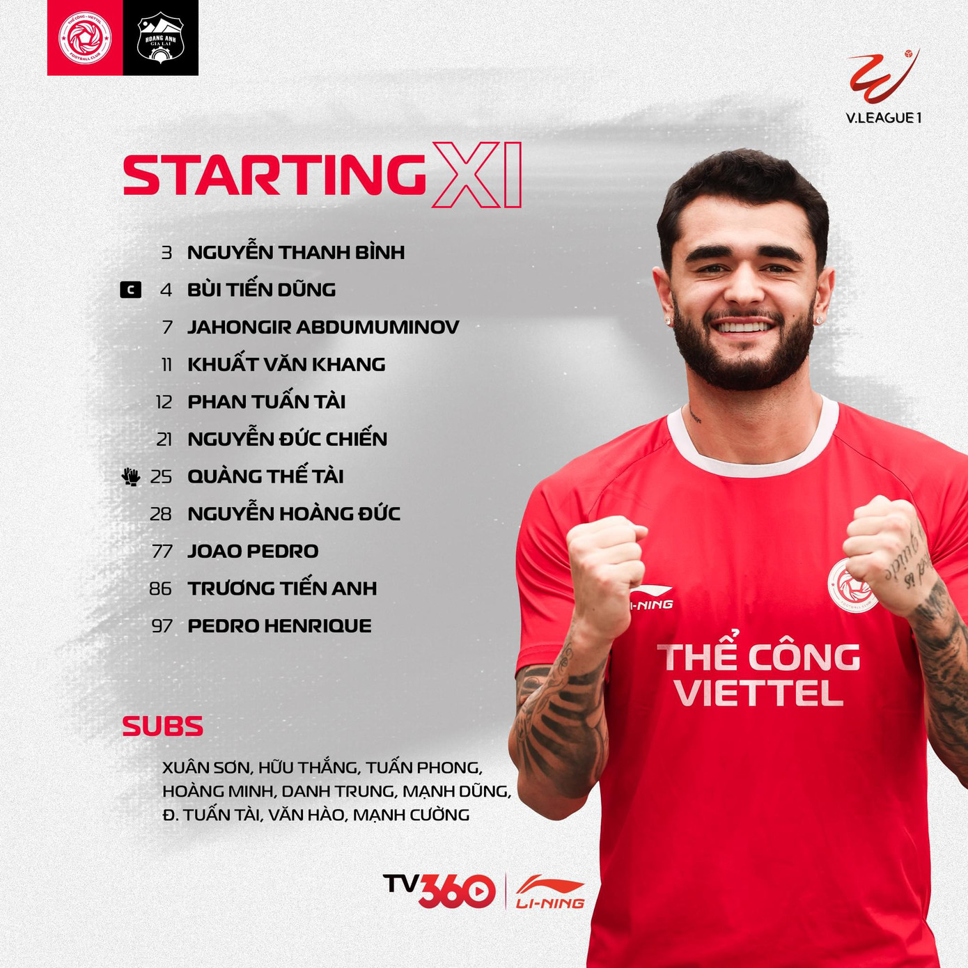 Hạ Thể Công Viettel ngay tại Hàng Đẫy, LPBank HAGL lấy vị trị của đối thủ trên bảng xếp hạng ảnh 1