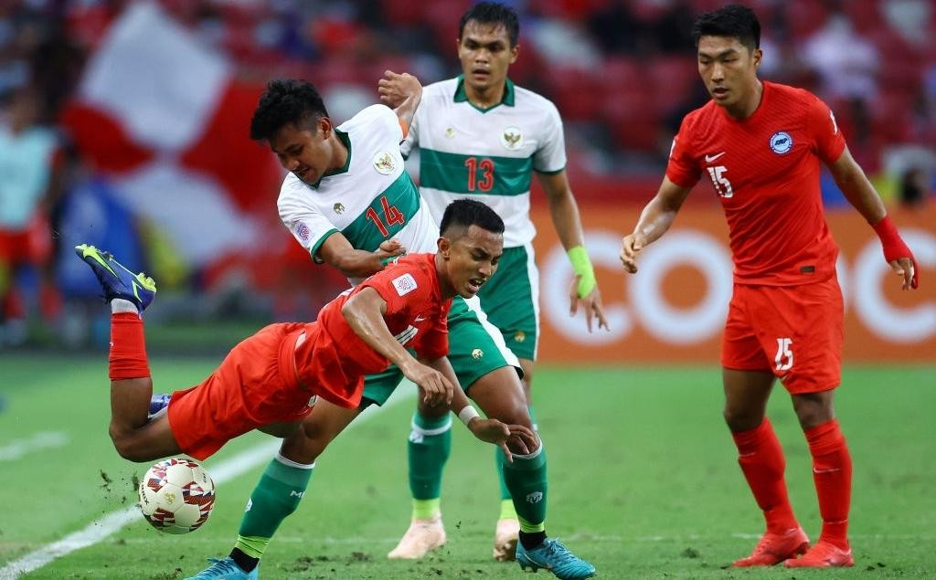 Indonesia đã lấy chỗ của Singapore ở lễ chia bảng vòng loại Asian Cup 2023