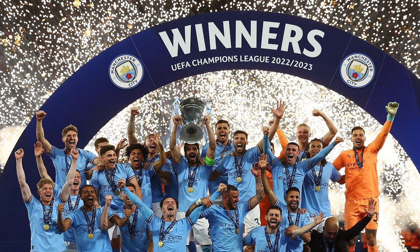 Man City đang là ĐKVĐ Champions League