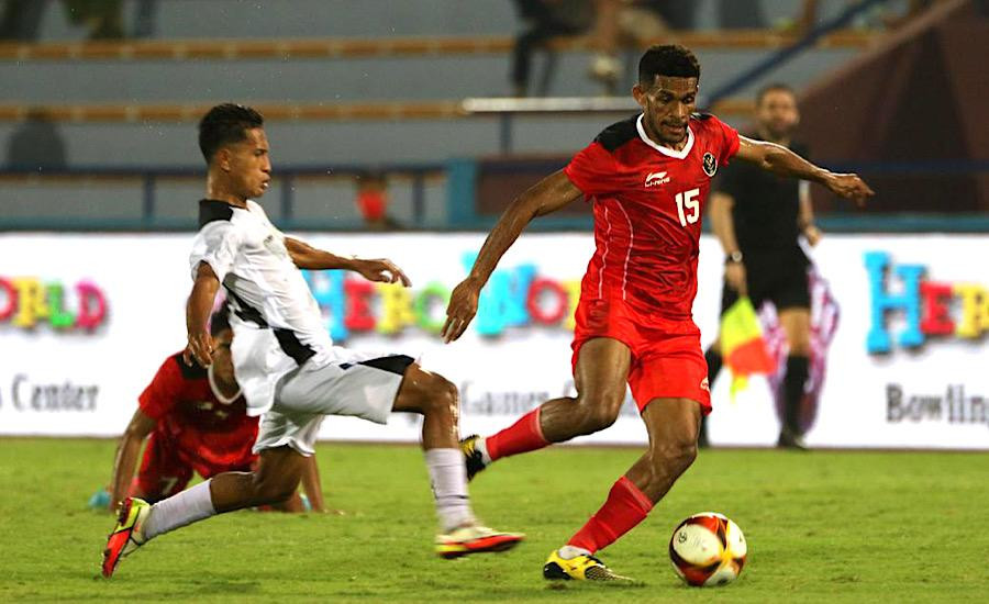 Indonesia vừa giành thắng lợi 4-1 trước Timor Leste Indonesia vừa giành thắng lợi 4-1 trước Timor Leste