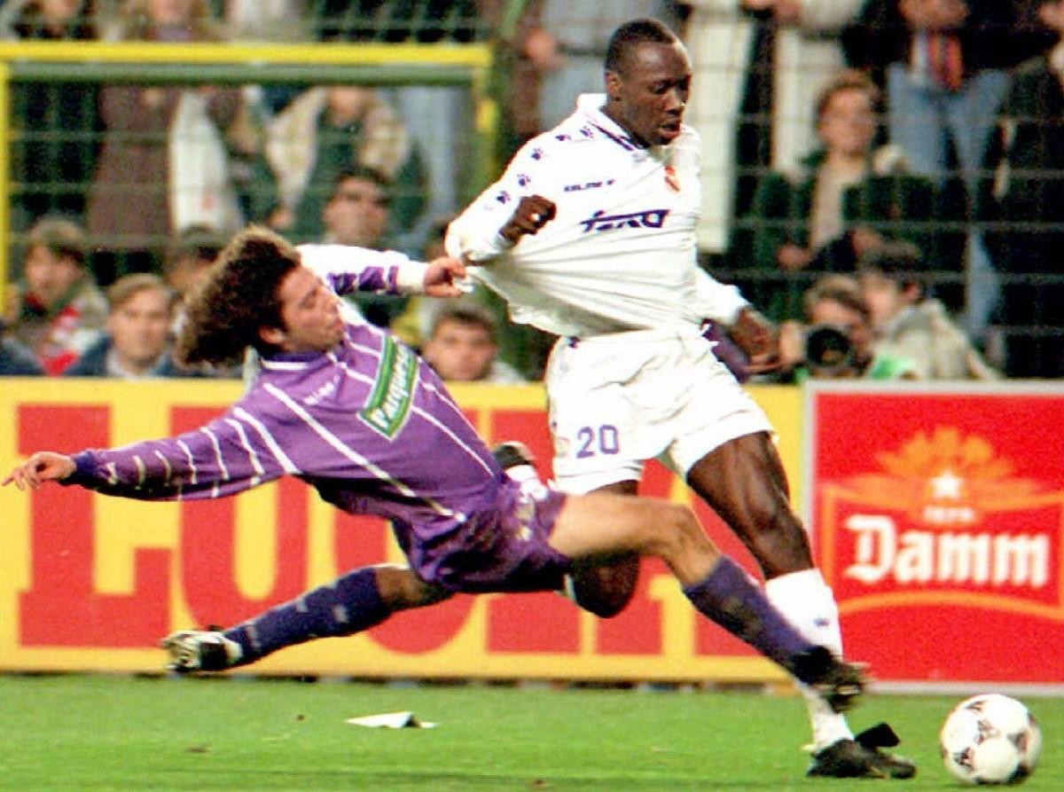 Rincon thời còn khoác áo Real Madrid