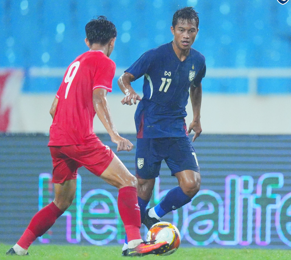 Việt Nam thua Thái Lan 1-2 hồi tháng 9/2024