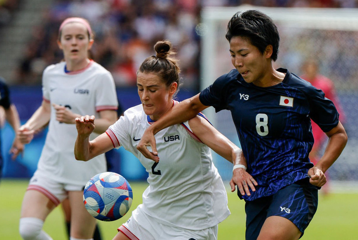 Tuyển nữ Mỹ giành vé vào bán kết bóng đá nữ Olympic Paris 2024 sau 120 phút ảnh 3