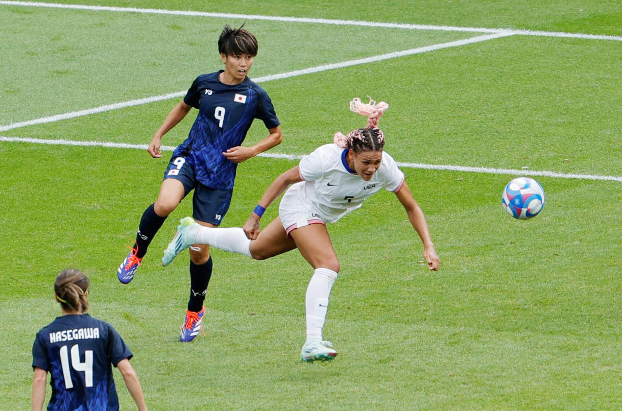 Tuyển nữ Mỹ giành vé vào bán kết bóng đá nữ Olympic Paris 2024 sau 120 phút ảnh 17