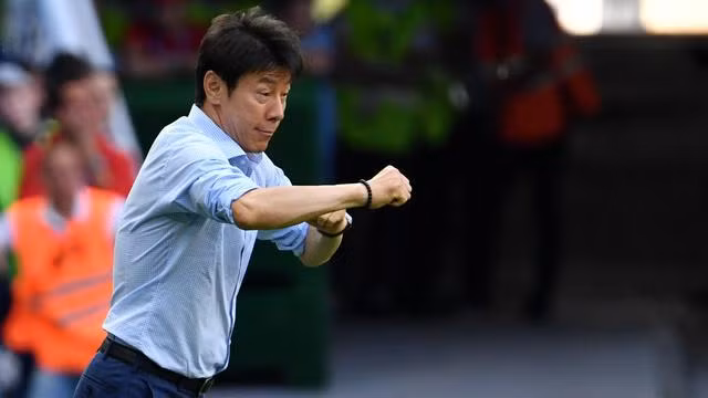 HLV Shin Tae-yong cho rằng thắng Lào là việc đương nhiên HLV Shin Tae-yong cho rằng thắng Lào là việc đương nhiên