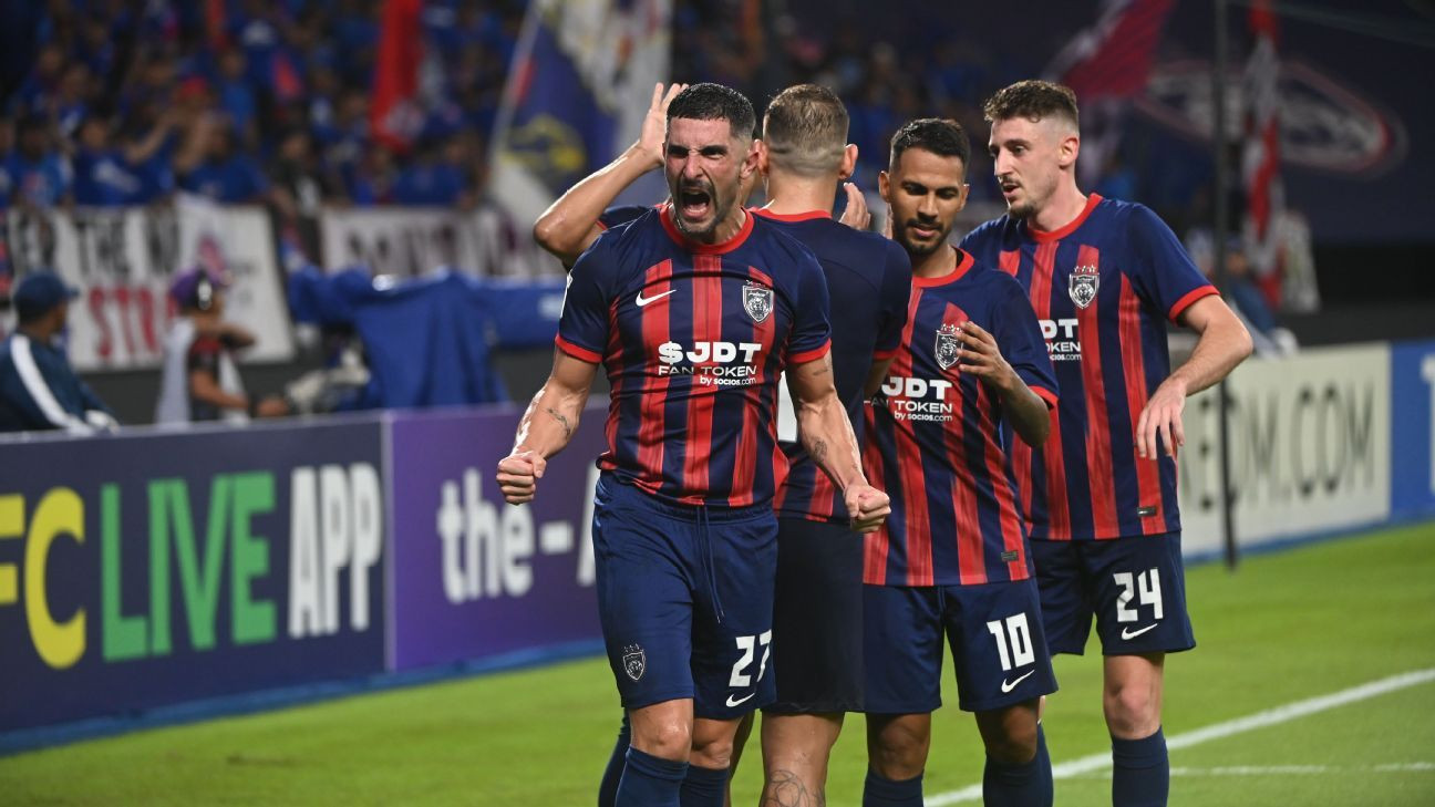 Thắng 5-2, Johor DT cán đích ở vị trí thứ 4