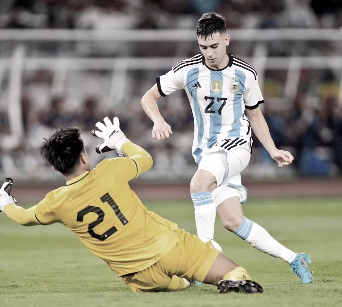 Indonesia đã chống cự rất tốt trước sức ép từ Argentina Indonesia đã chống cự rất tốt trước sức ép từ Argentina