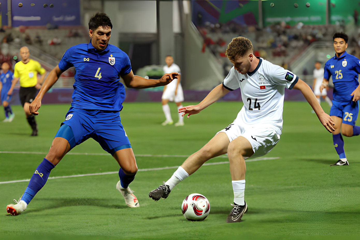 Thái Lan thắng trận ra quân Asian Cup 2023 ảnh 16