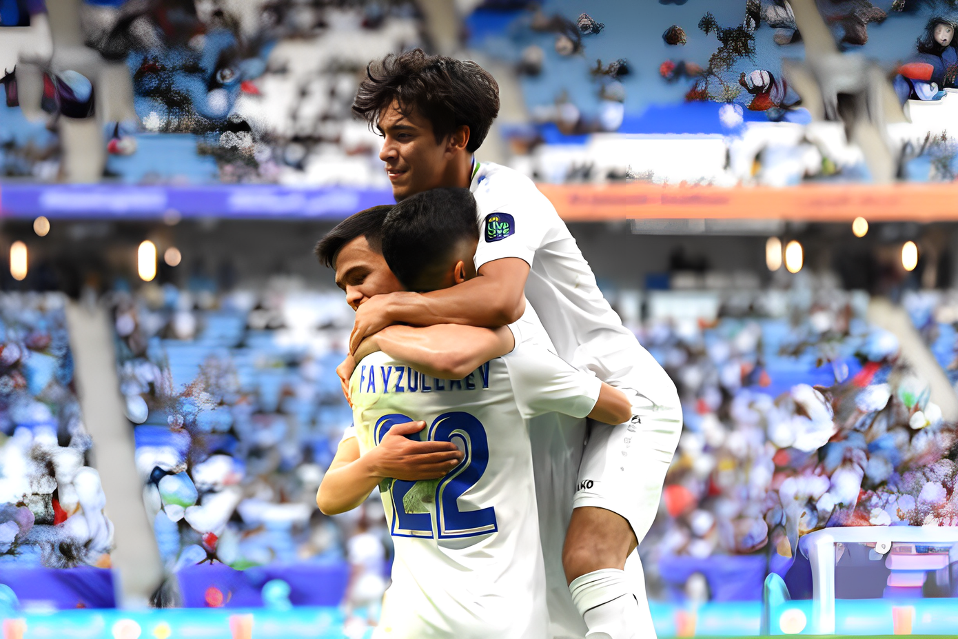 Qatar thắng Uzbekistan sau loạt luân lưu ảnh 7