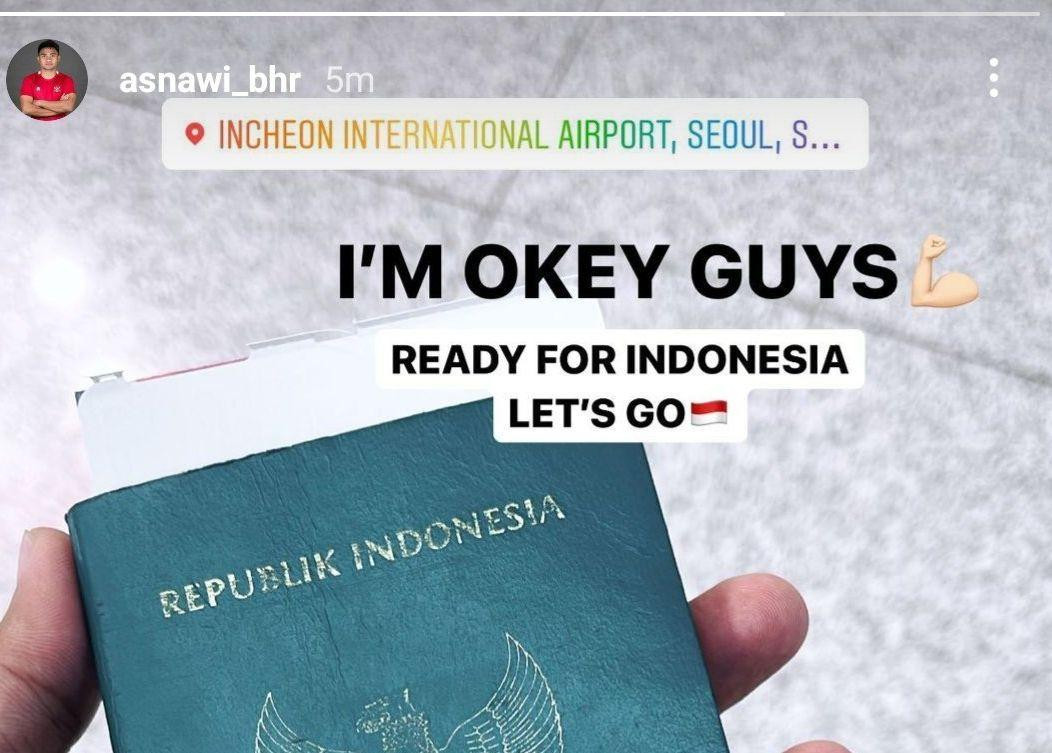 Asnawi gửi thông điệp đến NHM nước nhà Asnawi gửi thông điệp đến NHM nước nhà