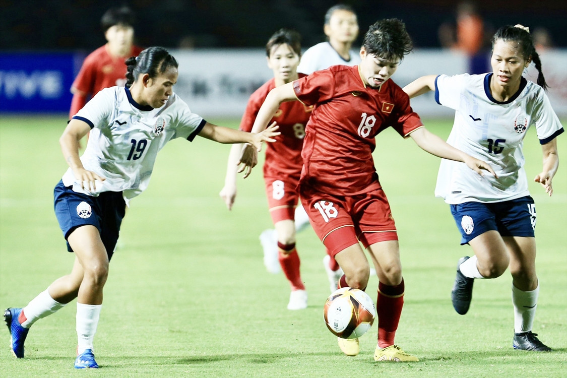 ĐT nữ Campuchia đã giải tán sau SEA Games 32