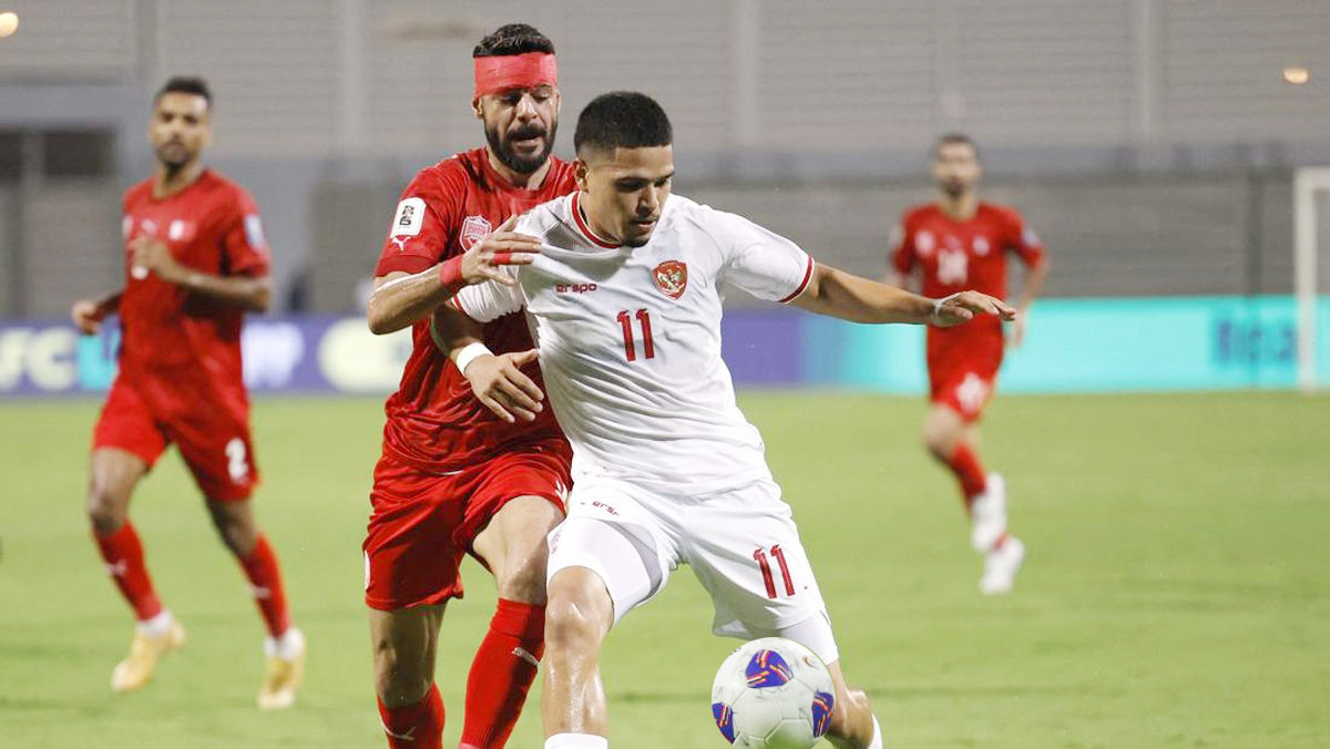 Indonesia đang cùng Bahrain ganh đua tấm vé vào vòng loại 4